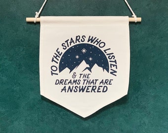 TO The STARS Who LISTEN Pin Banner
