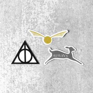 WIZARD Small Vinyl Stickers