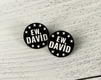 EW, DAVID Lapel pin