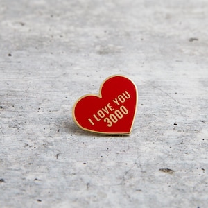 LOVE YOU lapel pin