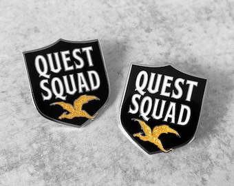 QUEST SQUAD Lapel Pin