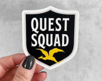 QUEST SQUAD Vinyl Stickers