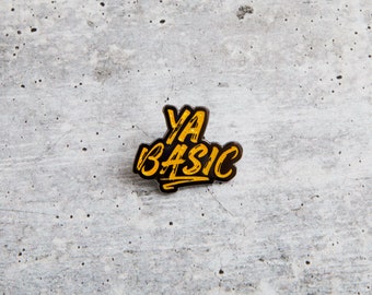 YA BASIC lapel pin