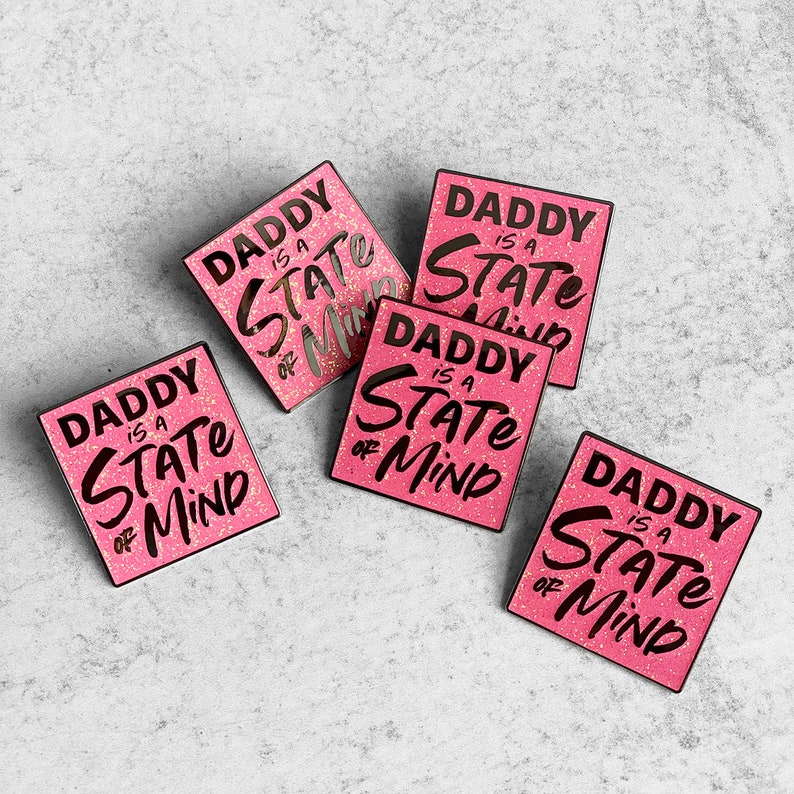DADDY is a STATE of MIND Lapel Pin image 5