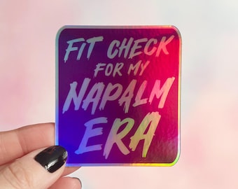FIT CHECK Vinyl Sticker