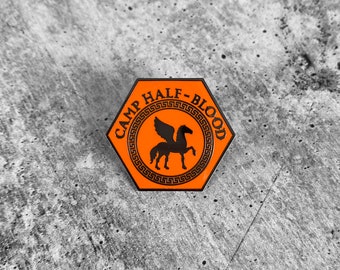 CAMP HALF-BLOOD Lapel Pin redesigned