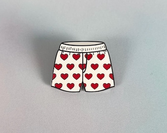 CARL BOXER SHORTS  Lapel Pin