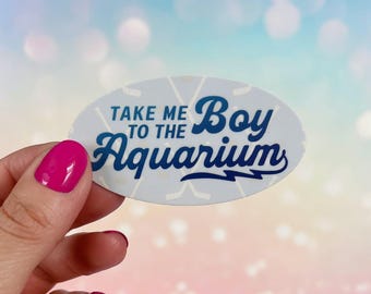 TaKE ME to the BOY AQUARIUM Vinyl Stickers