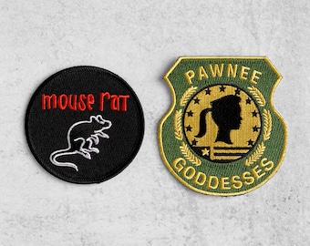 Pawnee GODDESSES/MOUSE RAT Patches, chose one or both