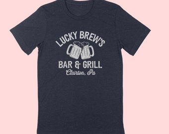 LUCKY BREW'S Bar & Grill Unisex T-shirt
