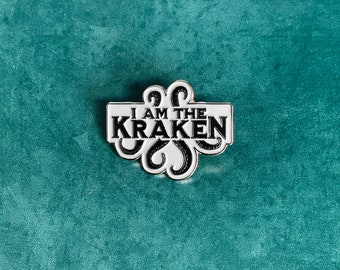 I AM THE KRAKEN Lapel Pin