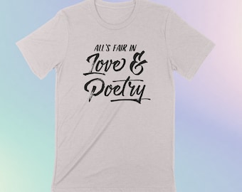 PRE-ORDER -- POETRY Unisex T-shirt