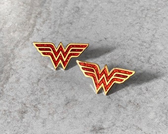 RETRO SUPER HERO Lapel Pin