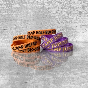 CAMP Half-Blood / CAMP JUPITER Silicone Bracelet