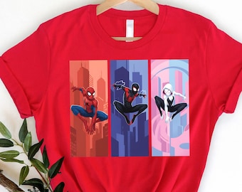 Disney Spider And His Friends Shirt, Ghost Spider Shirt, Spider Gwen Shirt, Kids Spiderman Shirt, Disneyland Family Vacation Shirt