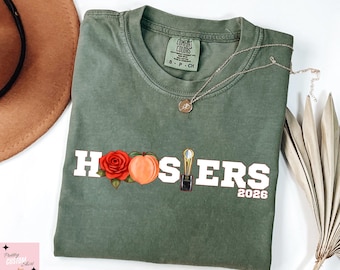 Comfort Colors® Indiana Hoosiers Peach Bowl Shirt, 2026 Peach Bowl Champions Shirt, College Football Fan Gift T-Shirt,  Gift Shirt