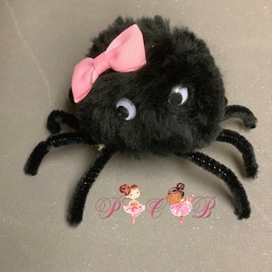 Spider Head Piece Spider Hair Clip by Petals Couture Boutique