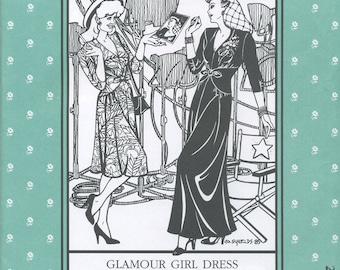 Glamour Girl Dress, Folkwear Pattern 233