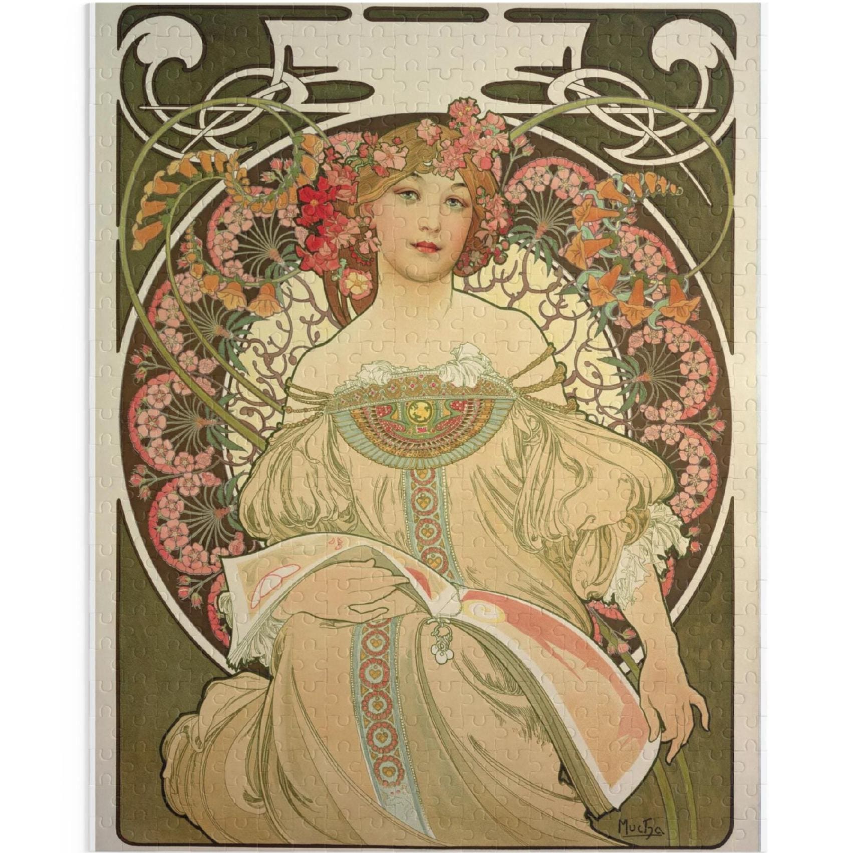 アルフォンス・ミュシャ アールヌーヴォー　MUCHA レヴェリー Reverie Mucha rêverie - Etsy 日本