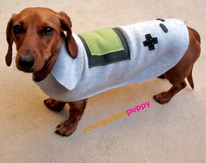 NINTENDO GAMEBOY Dog Costume Etsy