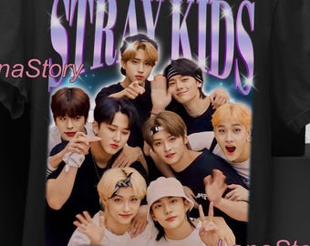 Stray Kids Shirt, Skz Kpop Tee