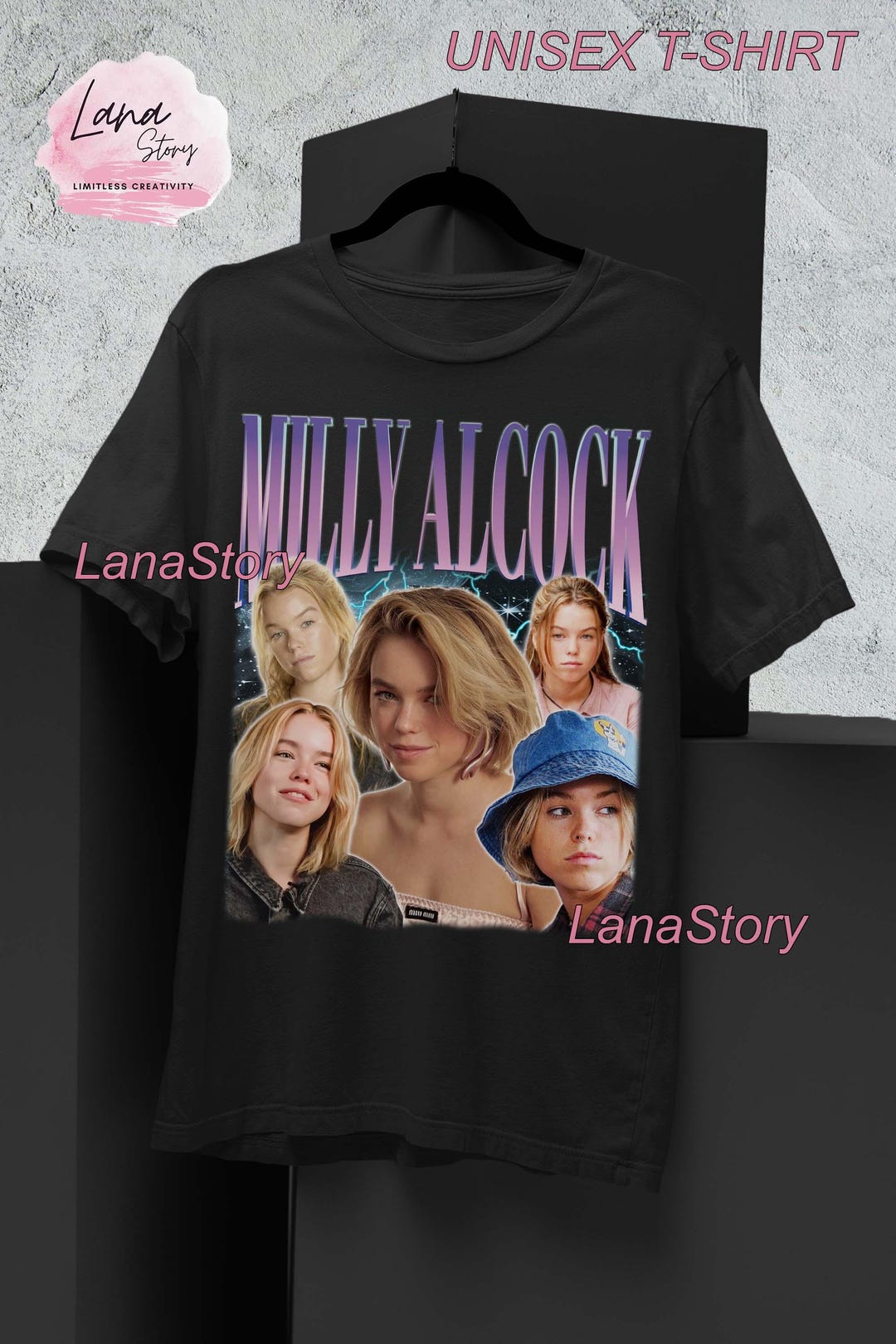 Milly Alcock Unisex T-shirt, Meme Graphic Tee - Etsy Australia