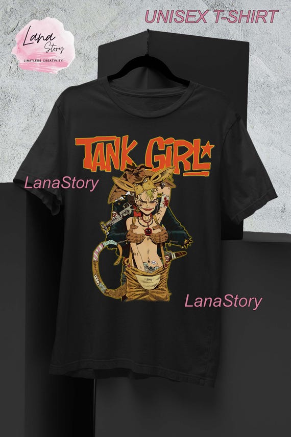 Tank Girl T-shirt, Retro Meme Tee - Etsy