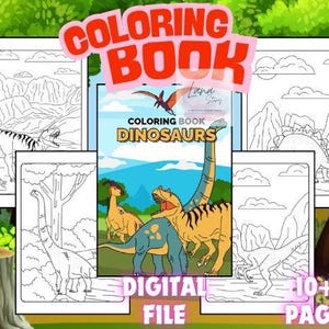 Digital Coloring Book, Animal Coloring Book, Fun Art Coloring Book, Animal Book Art, Coloring Book Animal, Kids Book Fun Art
