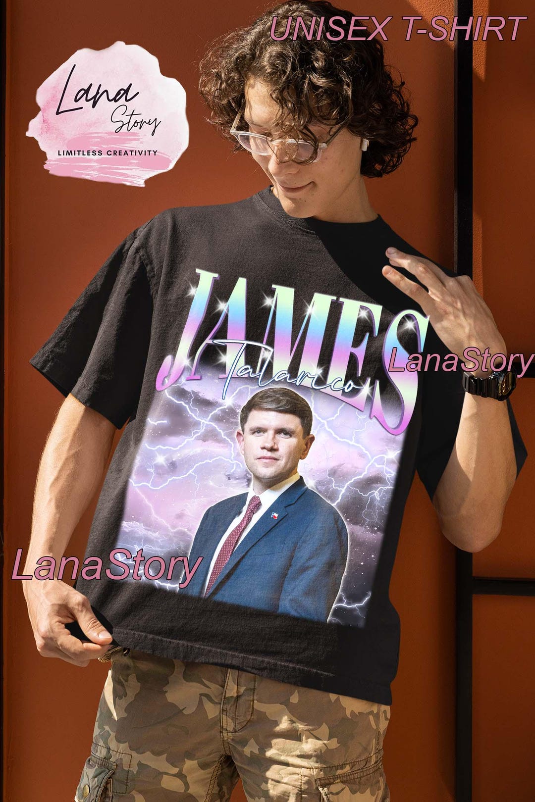 James Talarico Unisex T-shirt, Meme Graphic Tee - Etsy