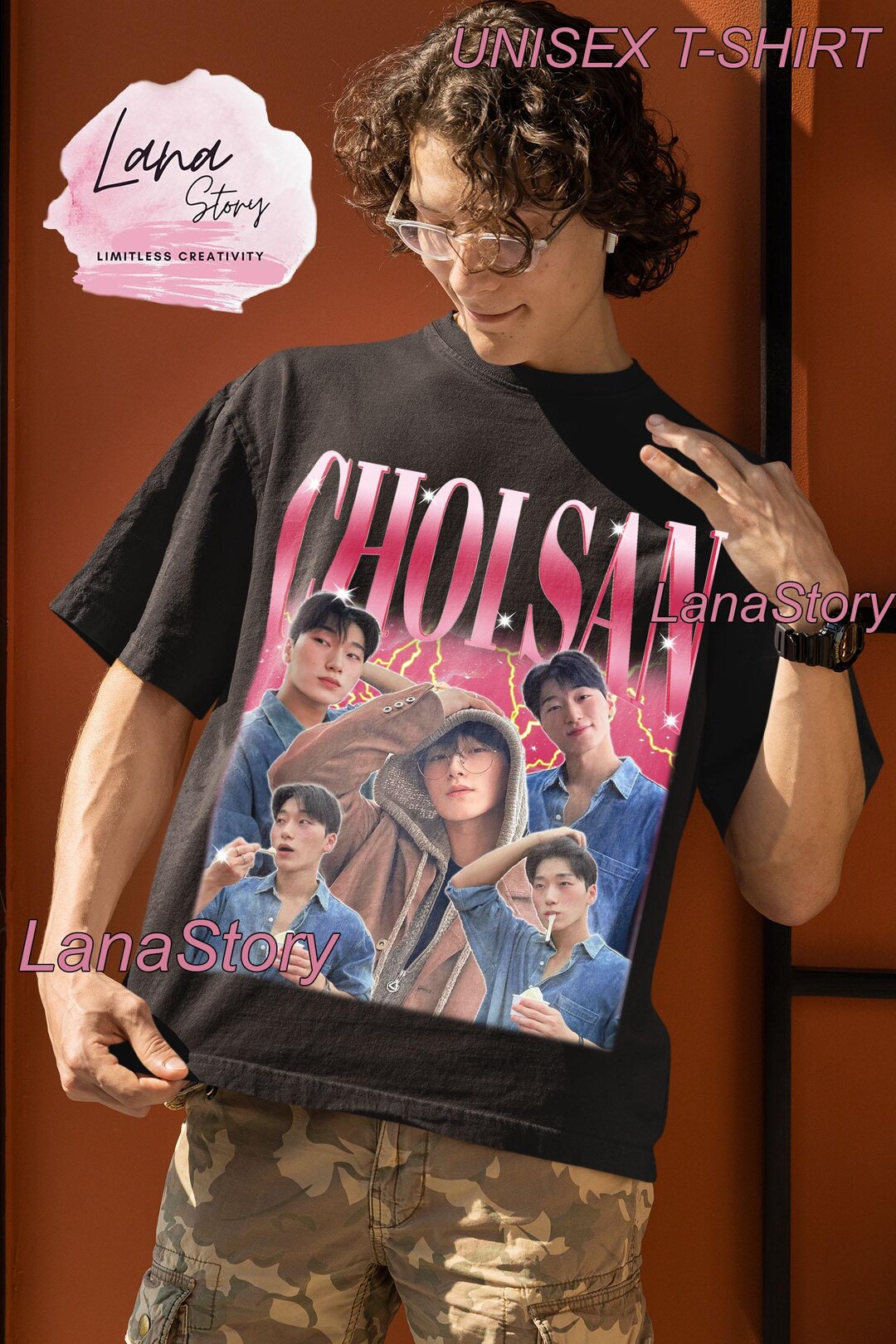 Choi San Ateez Unisex T-shirt, Kpop Idol Merch - Etsy