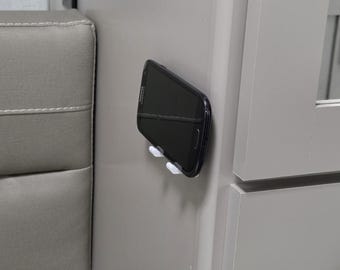 Cell Phone Wall Mount for Home/RV - Adhesive Backing