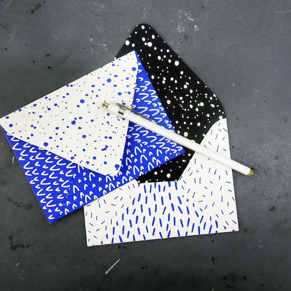 Screenprinted Envelopes