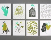 Greeting Card Set of Eight