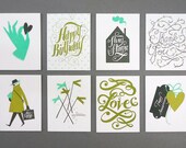 Greeting Card Set of Eight