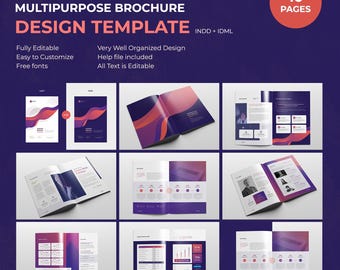 Clean & Modern Multipurpose Brochure | Fully Editable