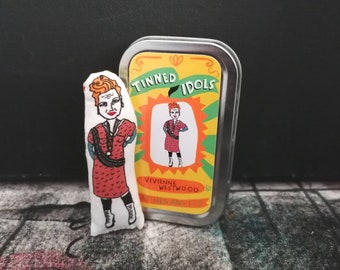 Vivienne Westwood Mini Stoff Andenken Sammlerstück und Geschenkdose