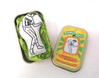 George Michael - Ídolo de hojalata - Mini artículo de colección