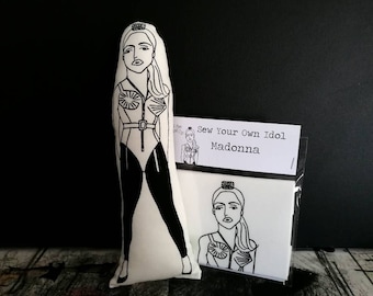 Madonna Nähen Sie Ihr eigenes Idol Bastelset