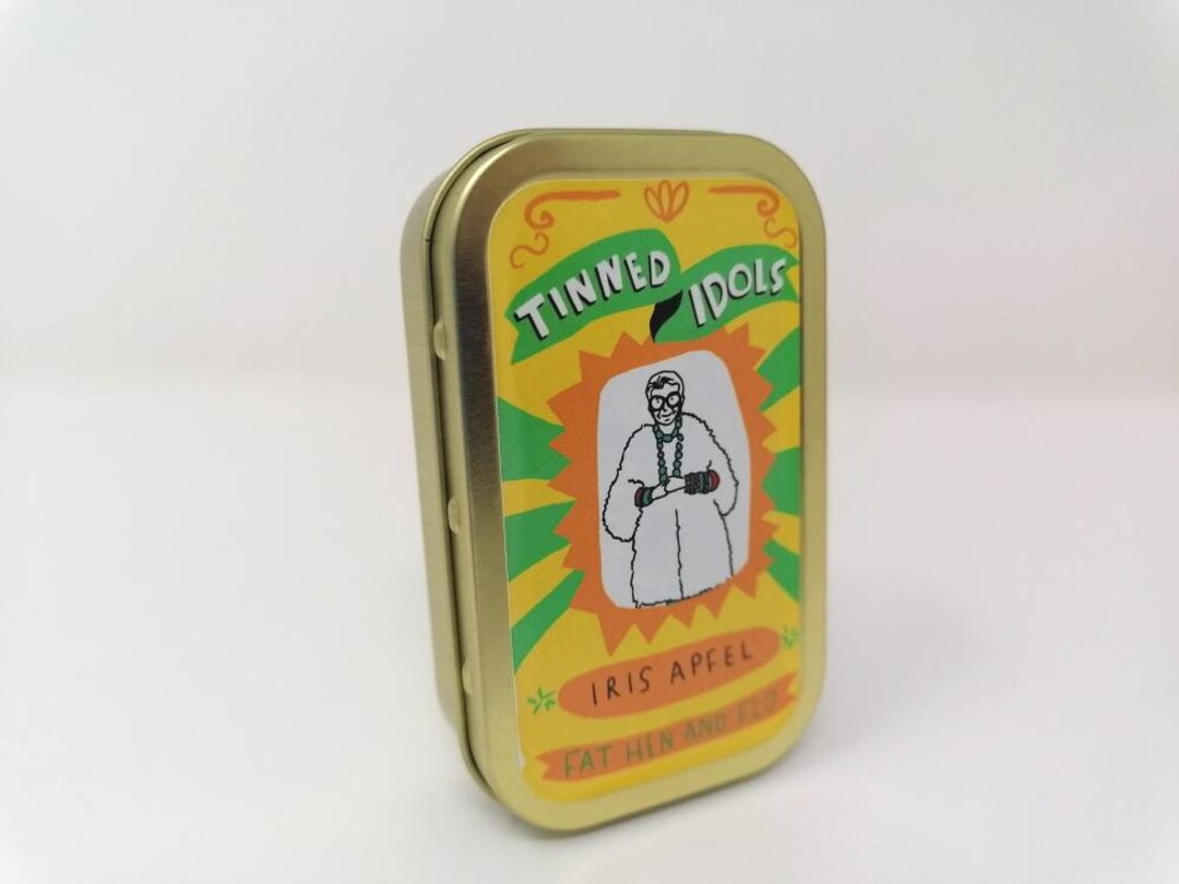 Iris Apfel Inspired Tinned Idol Mini Collectable Doll