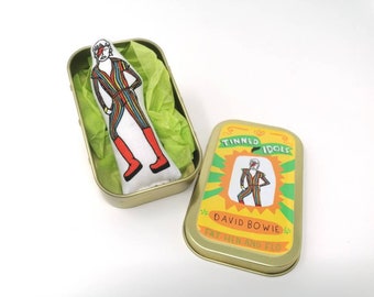 David Bowie - Tinned Idol - mini oggetto da collezione
