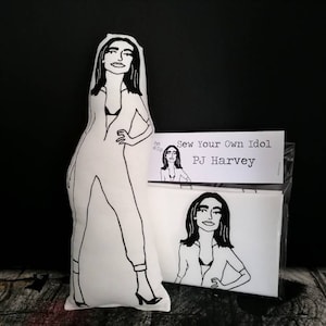 PJ Harvey Sew Your Own Doll mini cushion craft kit