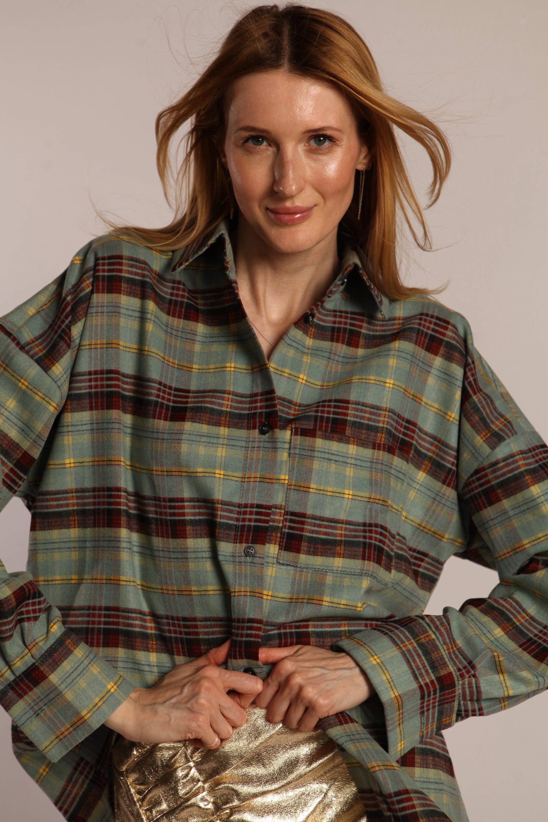 Camisa a cuadros mujer España