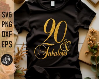90 and Fabulous svg | 90th Birthday svg for women | 90th Birthday png | Birthday sublimation