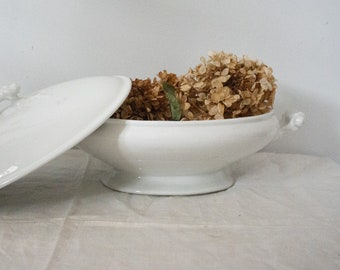 Boote & Co. Covered Casserole Antique Ironstone
