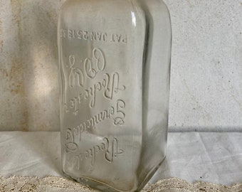 Rochester Germacide Bottle 1884 Patent