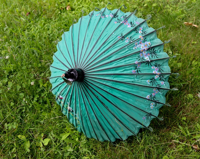 Antique Japanese Parasol Etsy