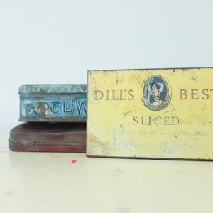 Antique American Tobacco Tins Lot of 3