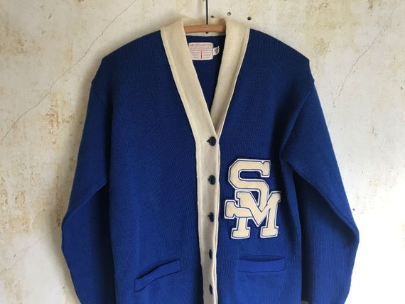 Vintage 60s Letter Sweater