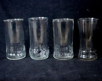 4 Vintage Juice Glasses