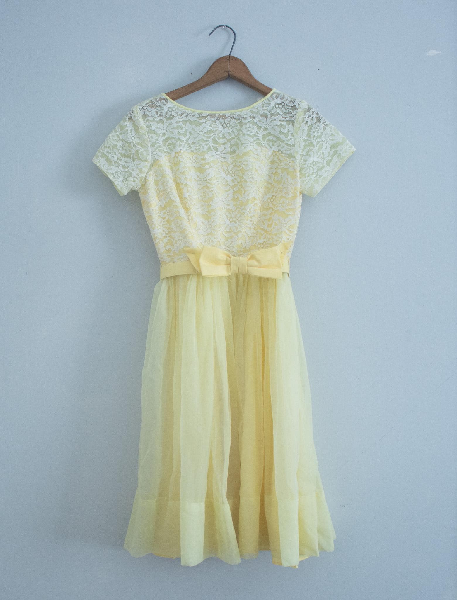 Yellow 50s Dress - Etsy